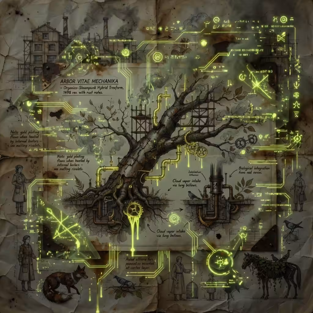 Royal Oil for the Rusted Tree