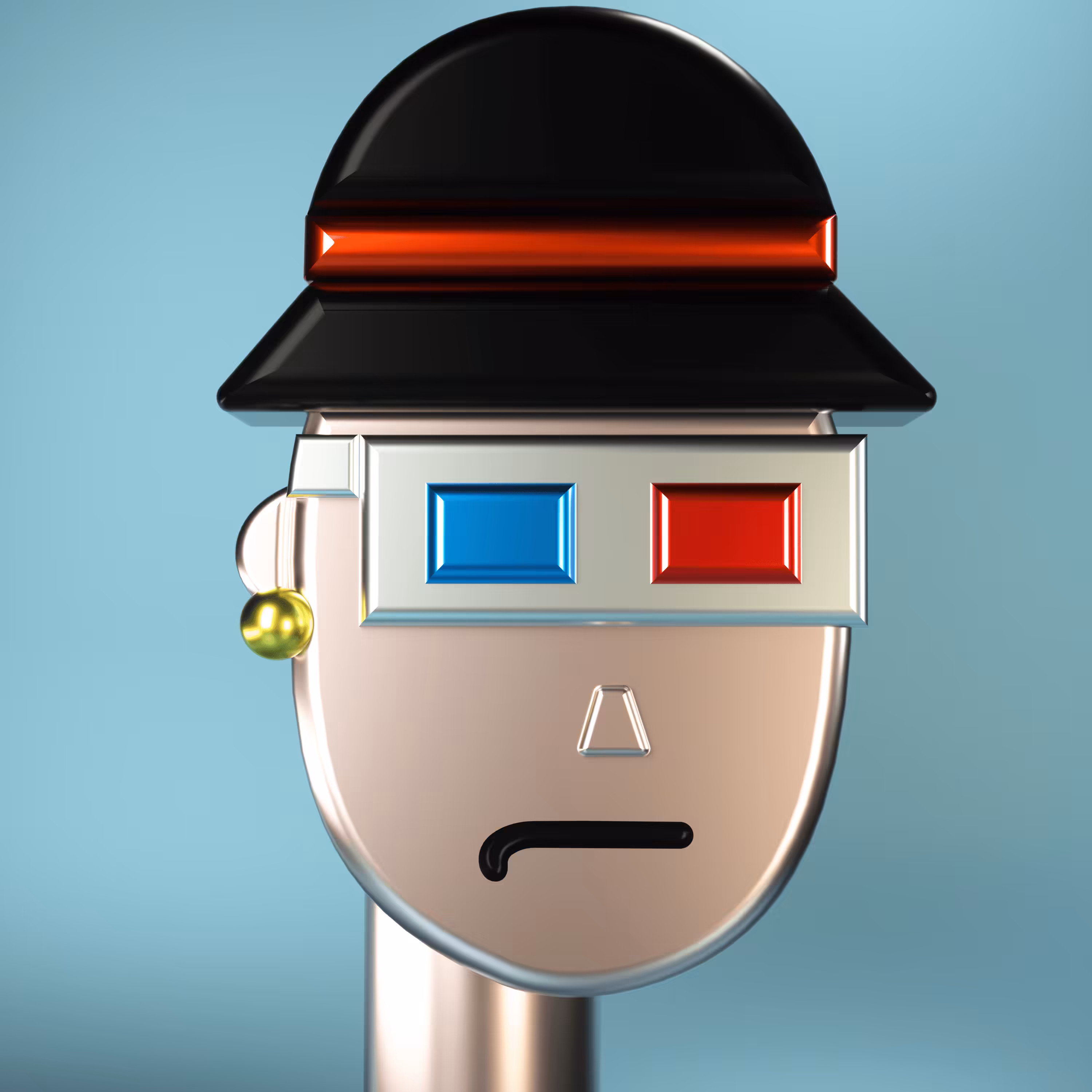 3D Chrome Punk #0414