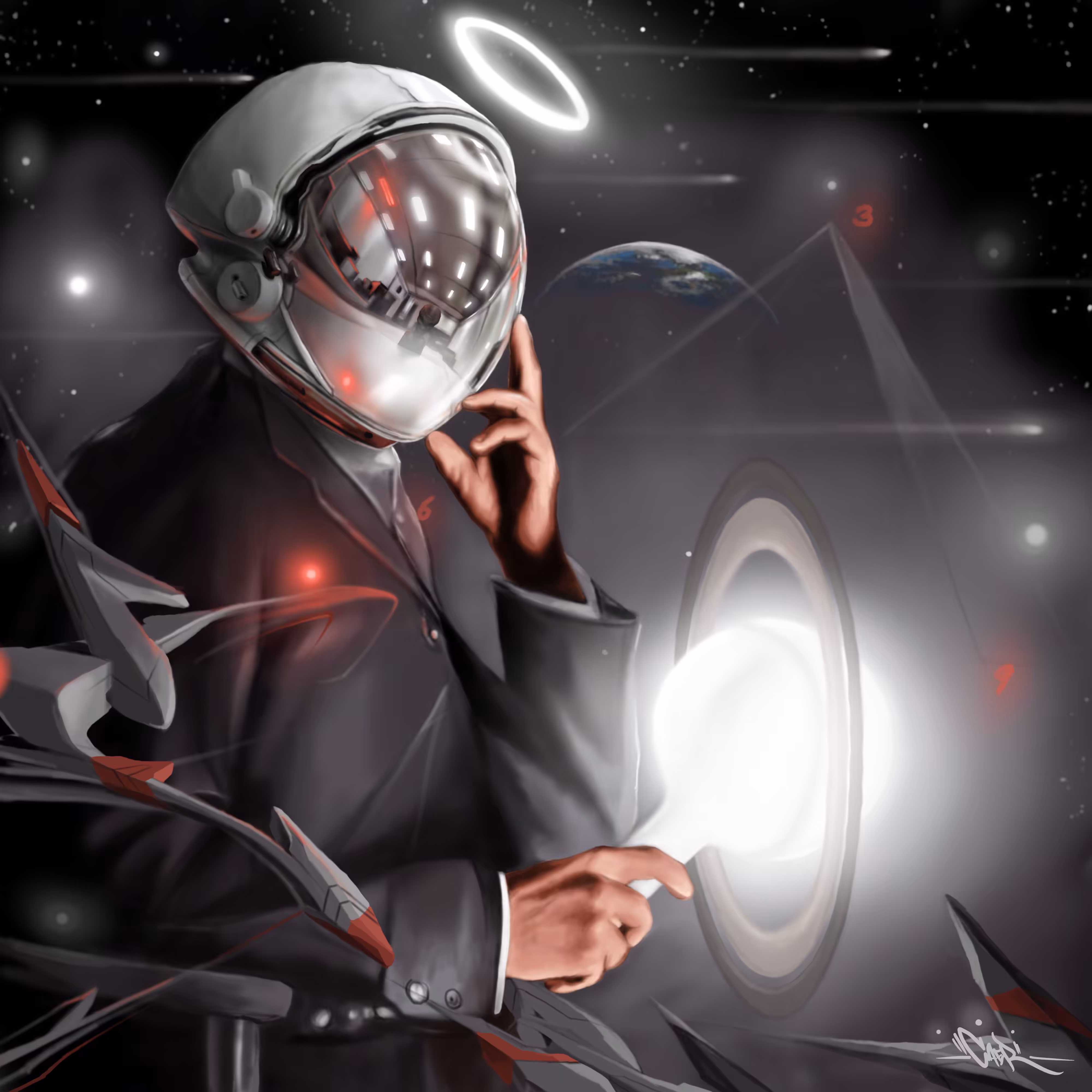 Everything is  Light -Nikola Tesla (1/12 Saints)