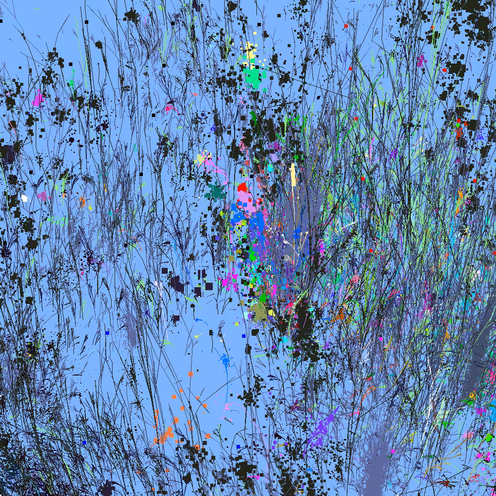 Infinite Garden: 72763 Flowers