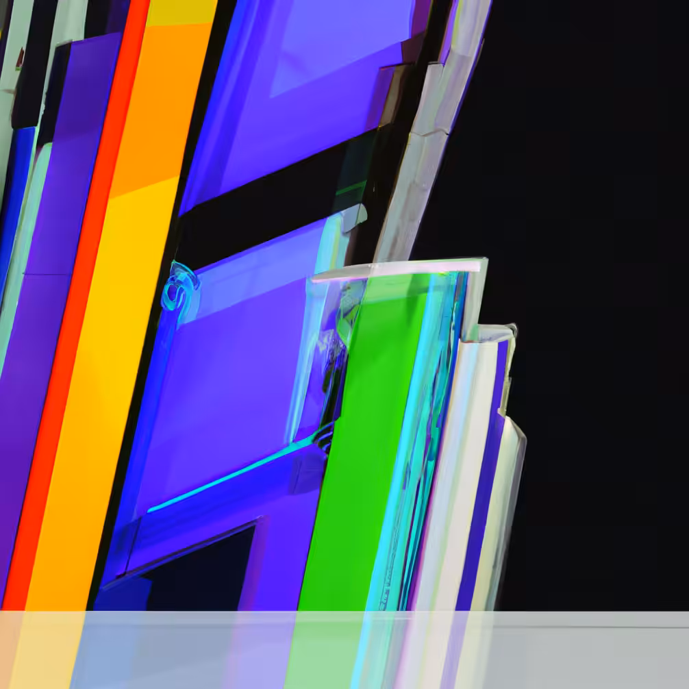 conceptual geometric abstract architecture digital art 003