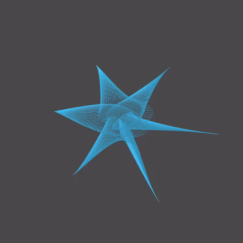 Bezier Jellyfish #7
