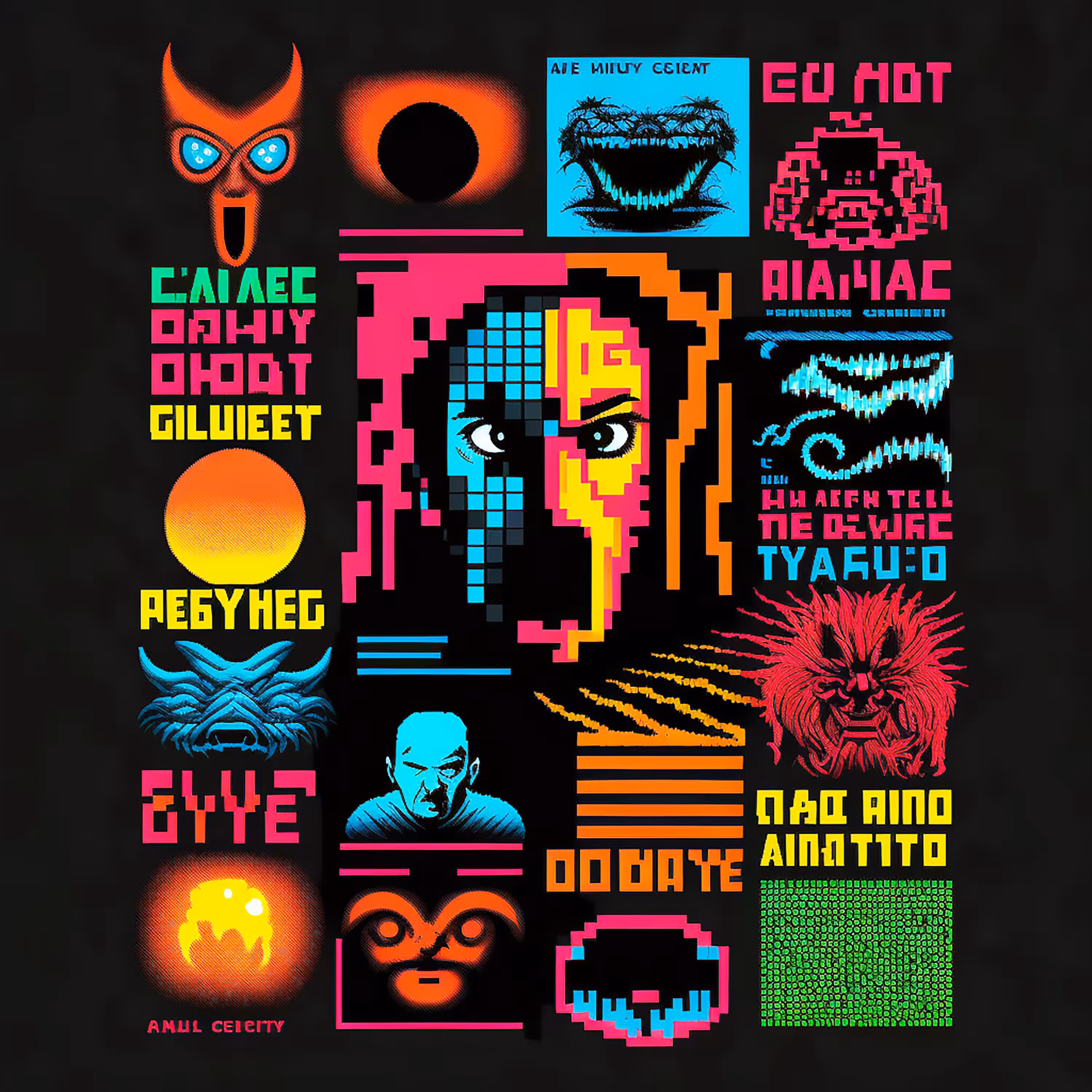 Pixel Game Posters #197