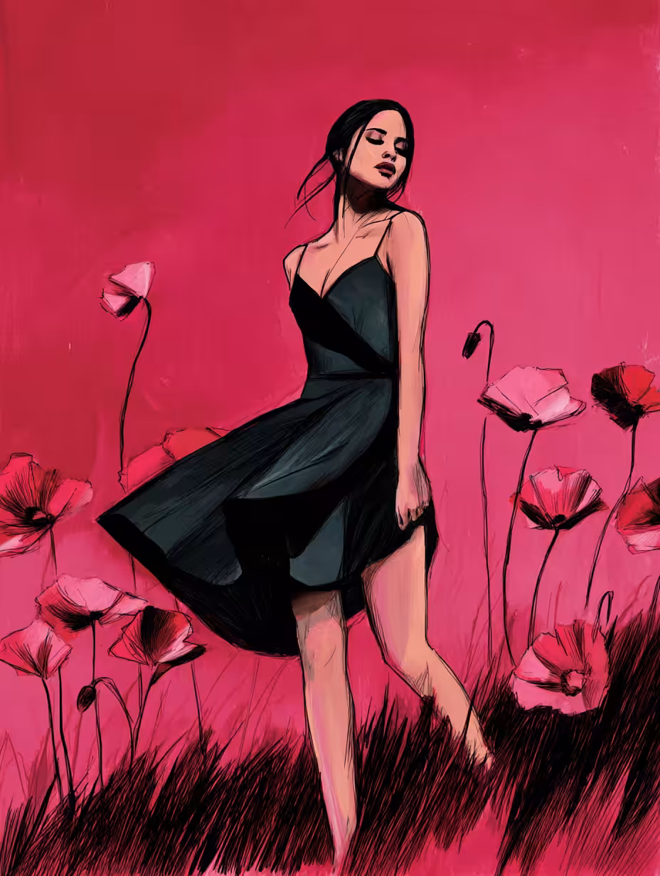A Field Of Poppies