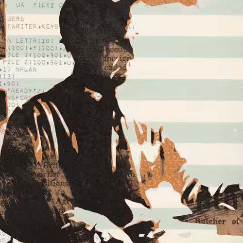 THE GENERATIVE PORTRAIT COLLECTION OF ROBERT MALLARY: Generative Portrait of Robert Mallary #89