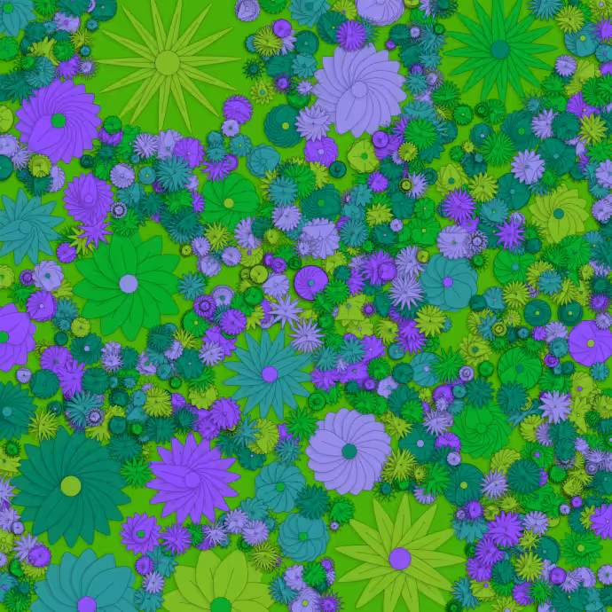 Flower garden #14
