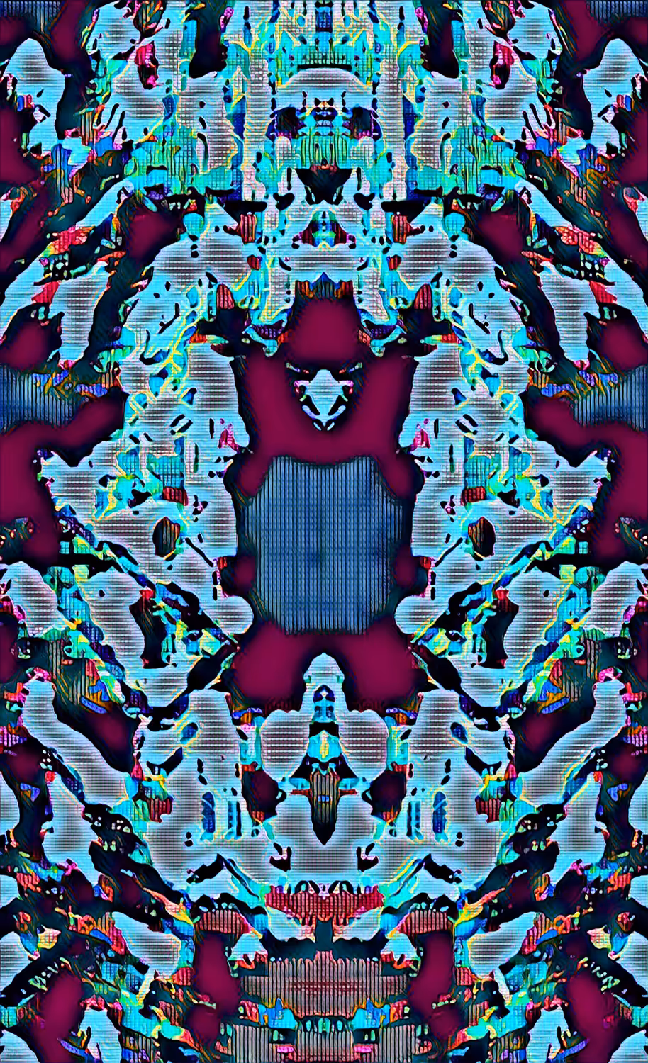 HappyBushi Blue Skull 