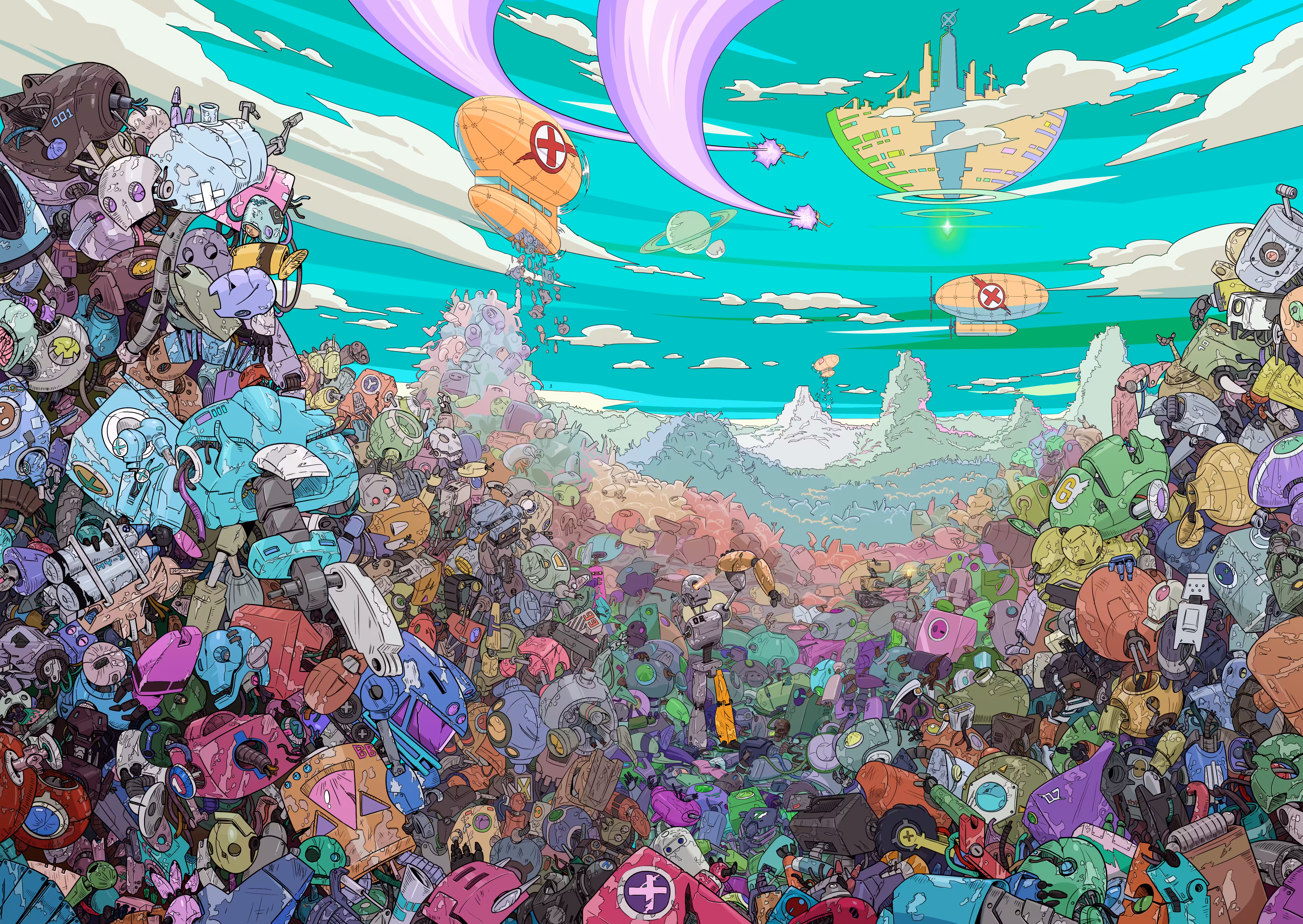 Garbage world