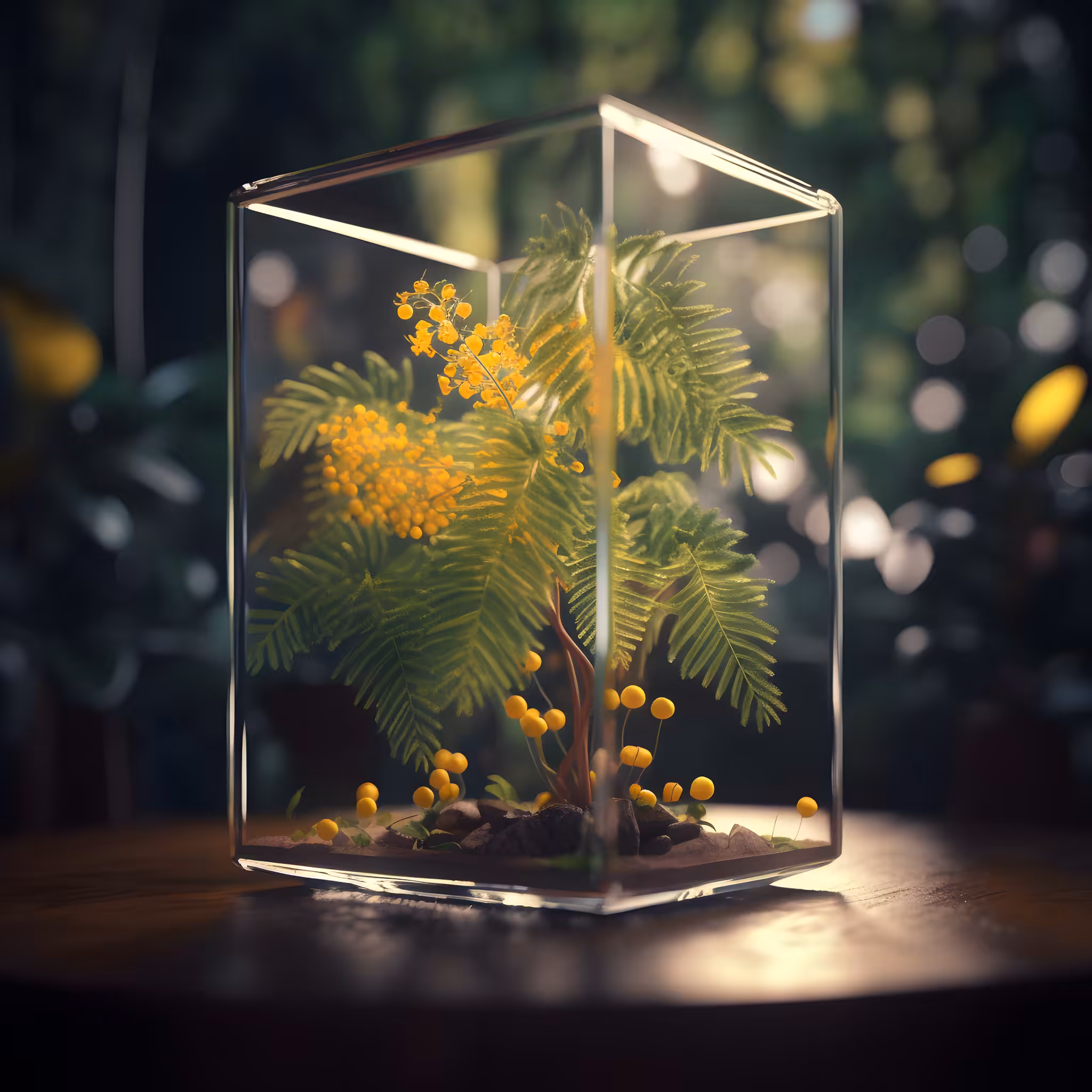 Everlasting Nature: Acacia Dealbata