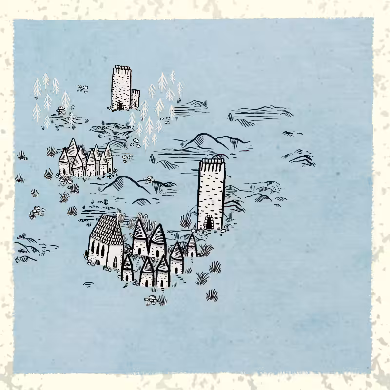 Medieval Village  #14