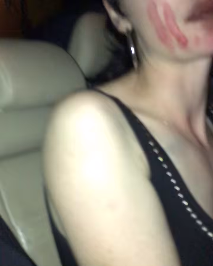 In Uber w/ Dana Dentata on the way to the Chateau