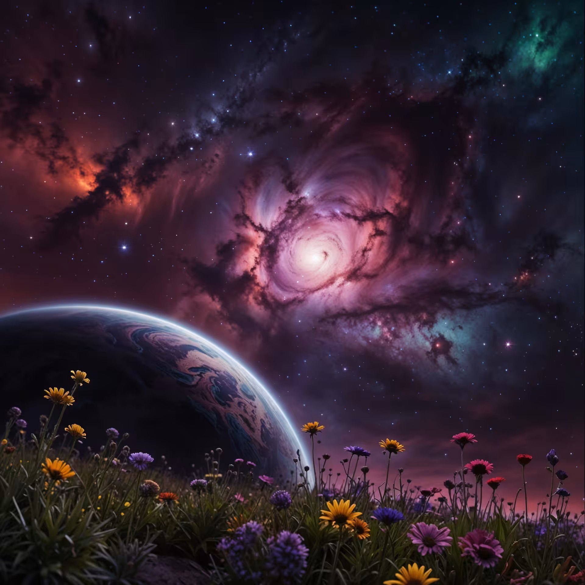 Celestial Visions: "Cosmic Spring"