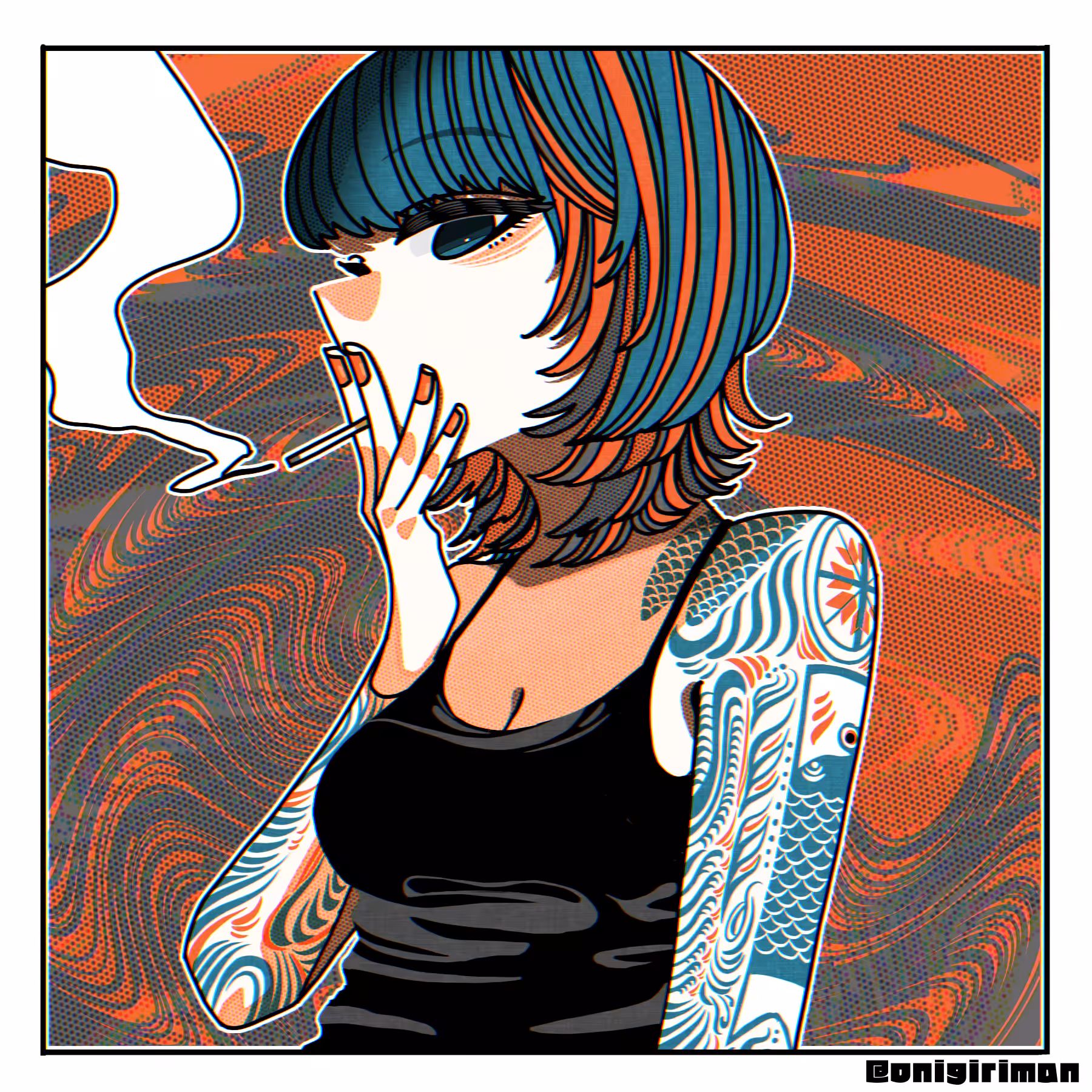 Koinobori Tatoo Lady(K.T.L)