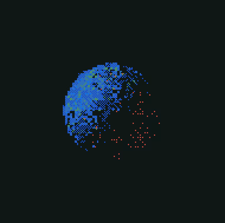 The only world known so far to harbor life