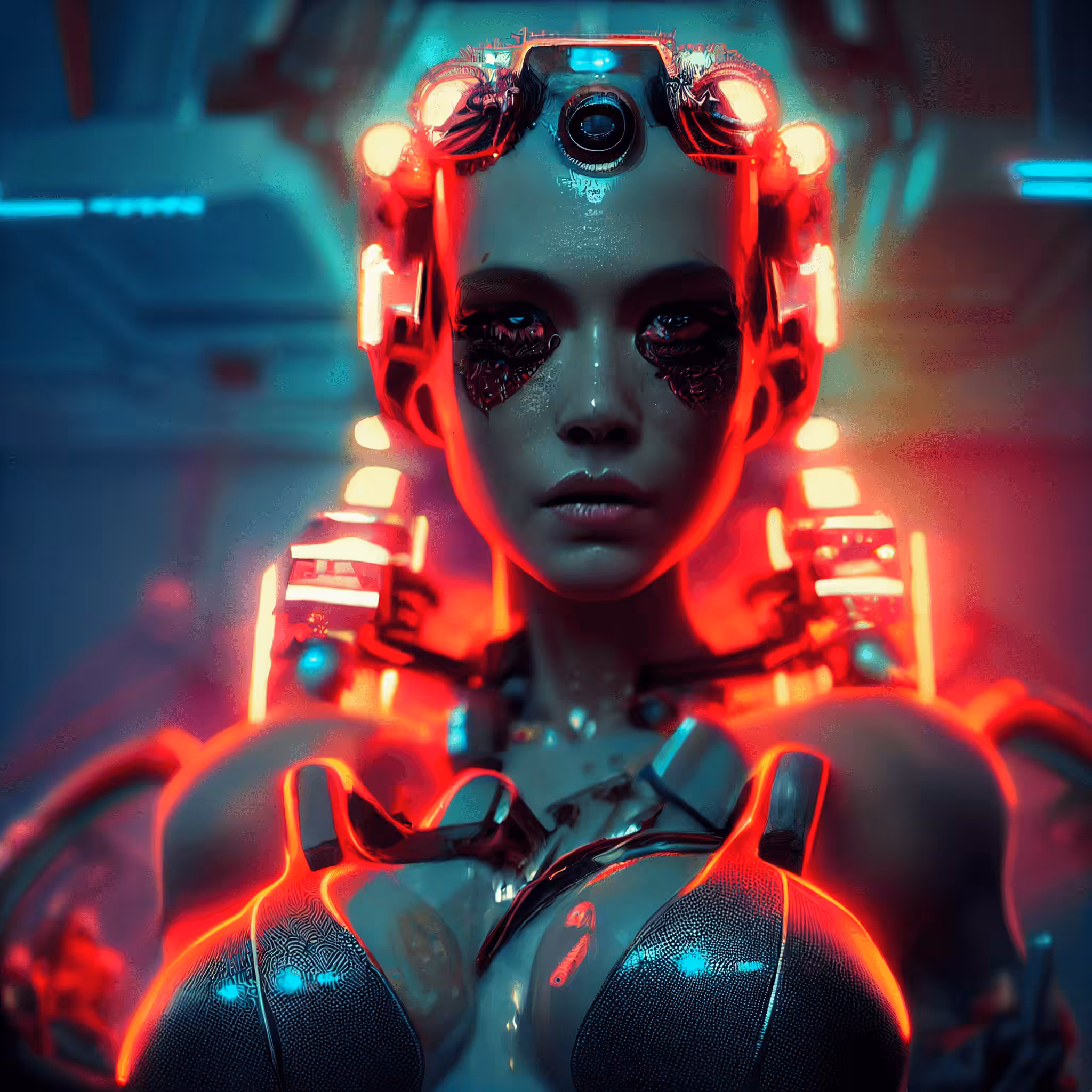 Neon fighter