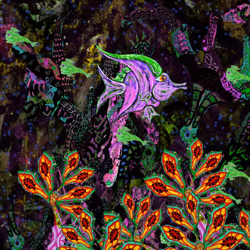 AQUARIUM #27 - THE ANGELFISH