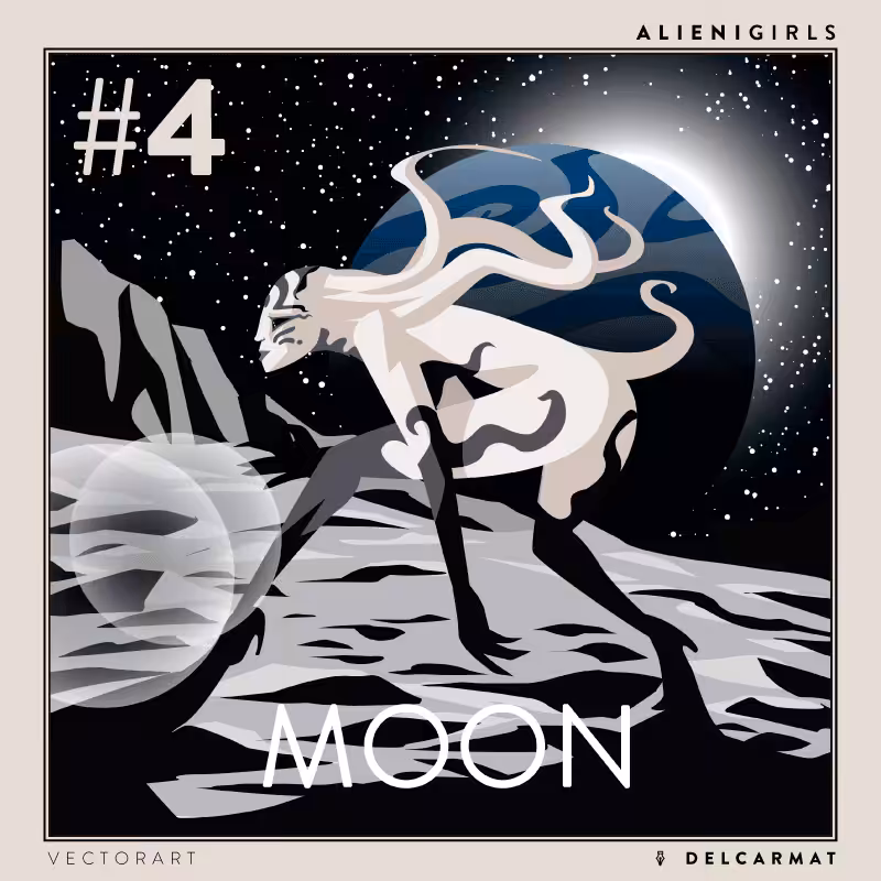 Alienigirls. #4; MOON