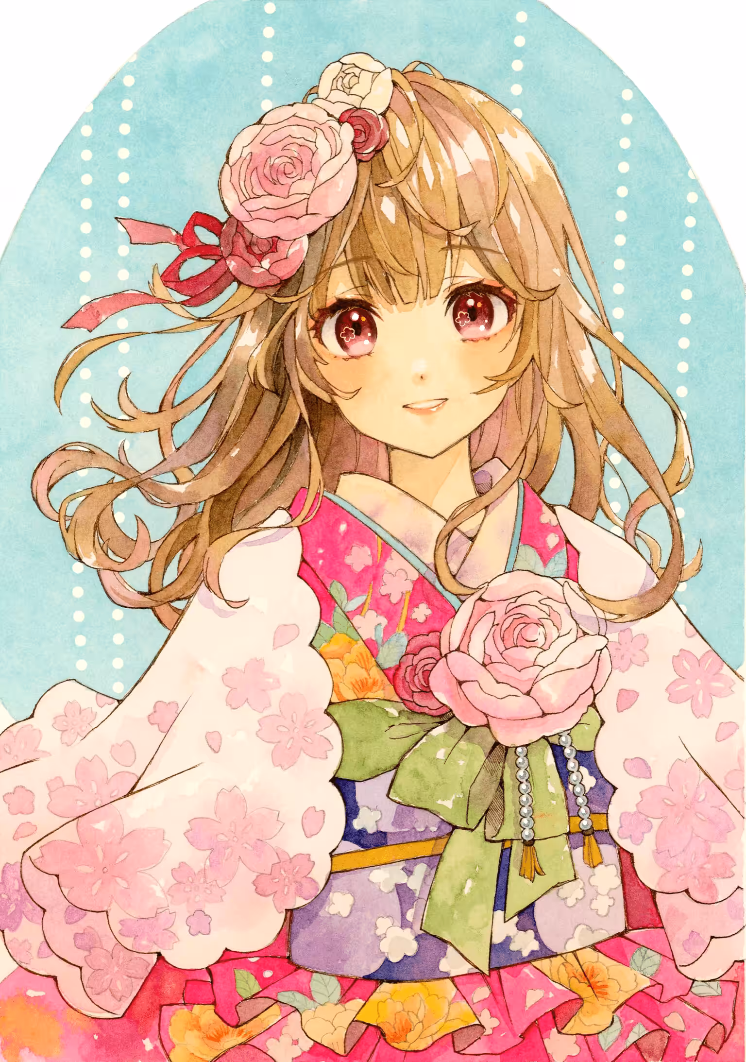 Crypto Kimono Girls #001