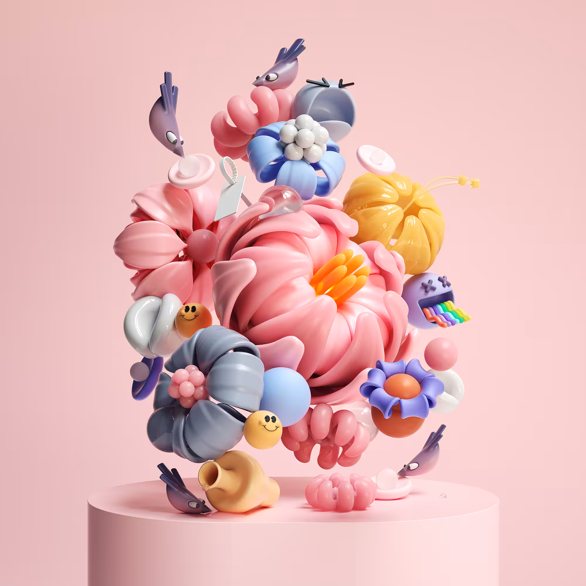 Dreamy Flowers III