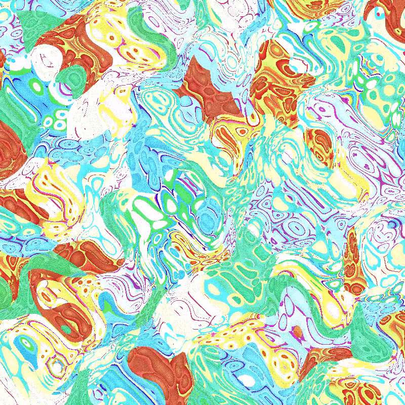 Voronoise Painting #23
