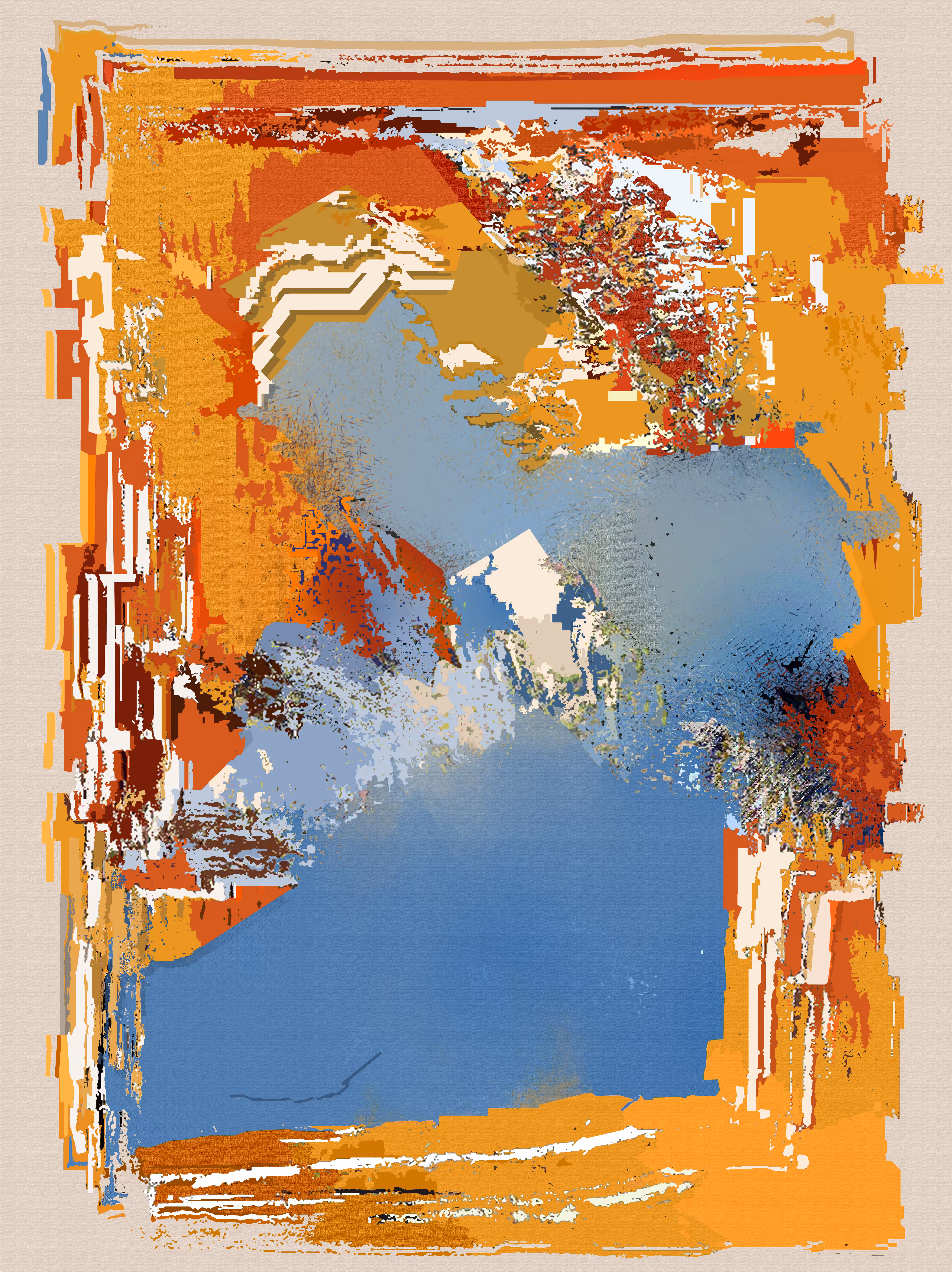 #1 Yellow Red and Blue