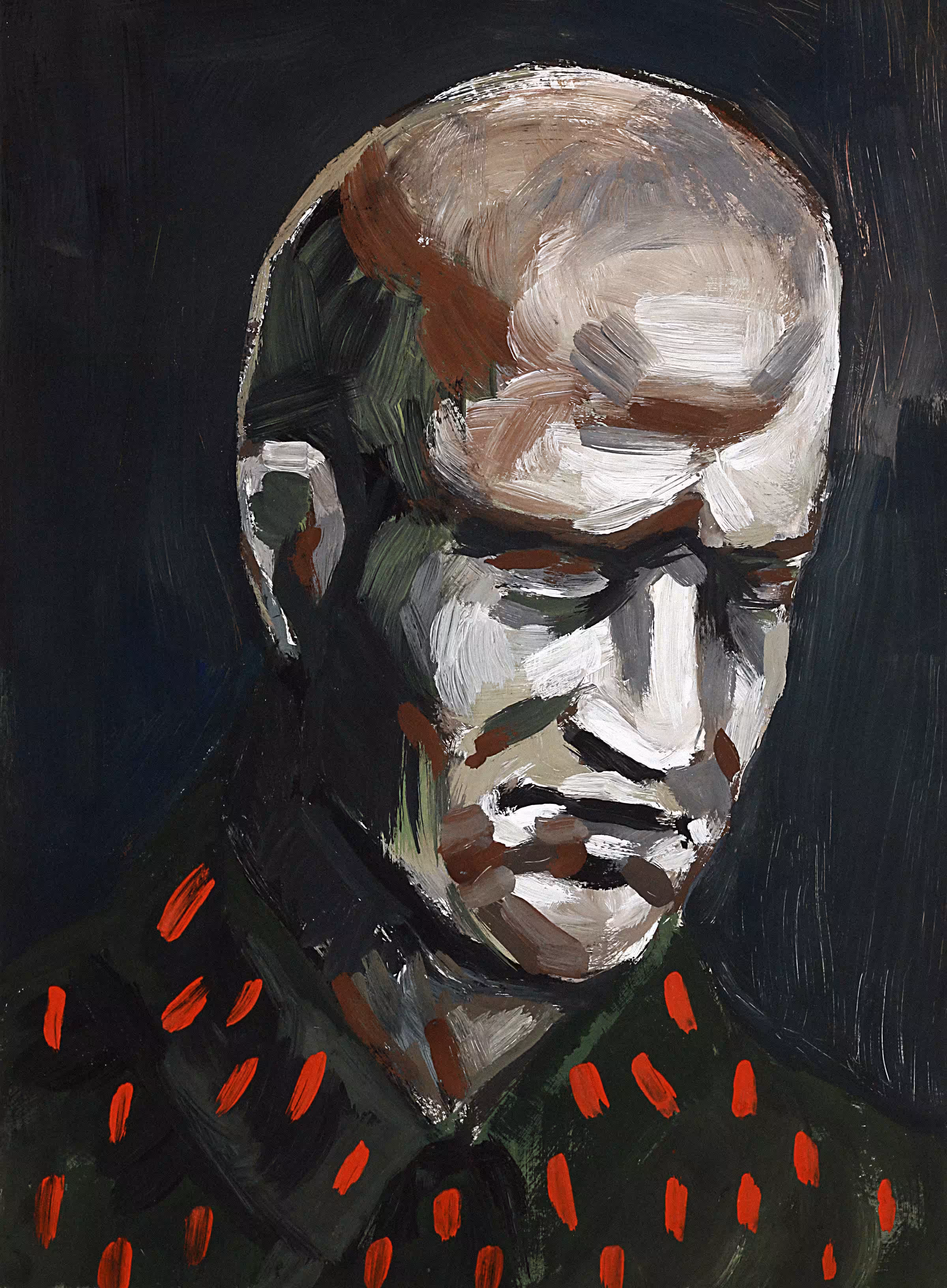 Head of Old man