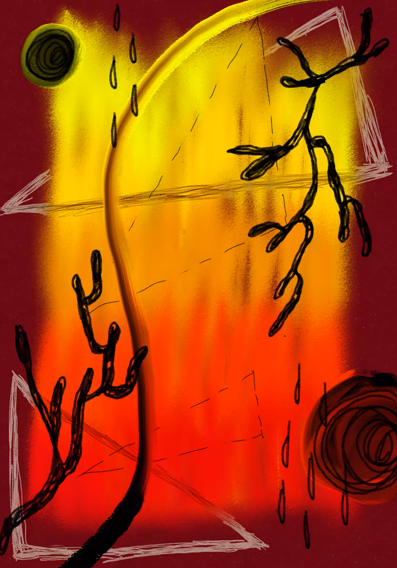 Crimson flame