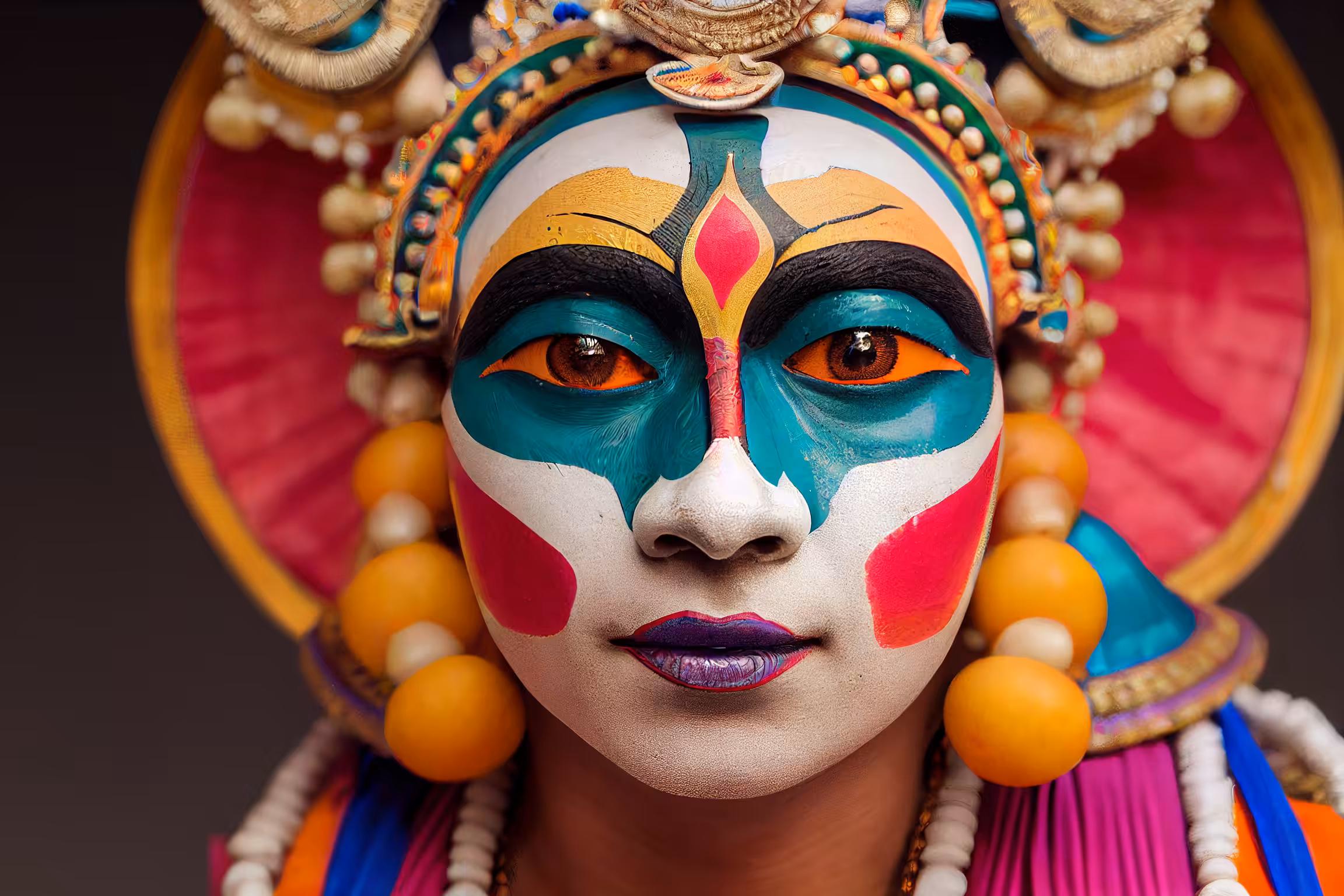 Kathakali Dancer