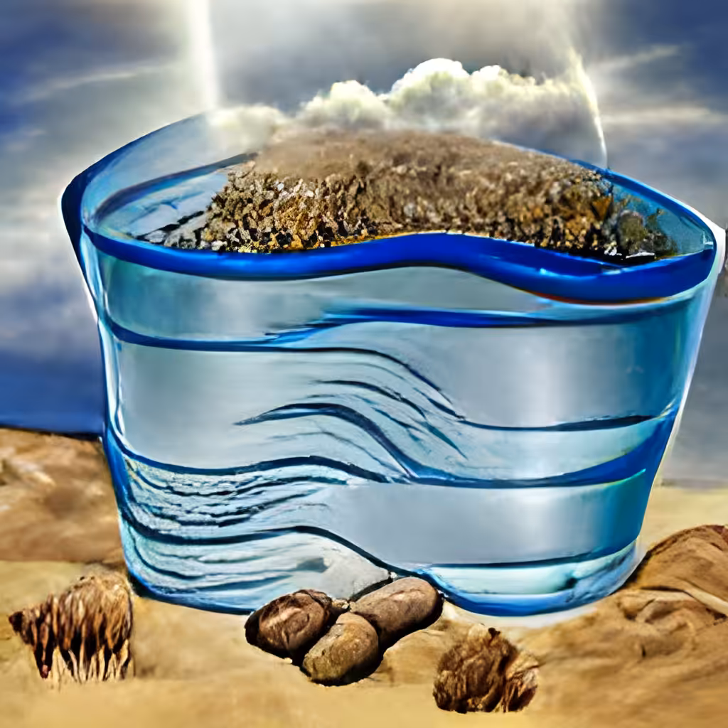 water under the sky