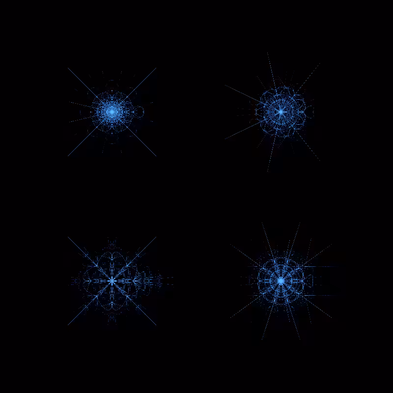 Snowflakes #9