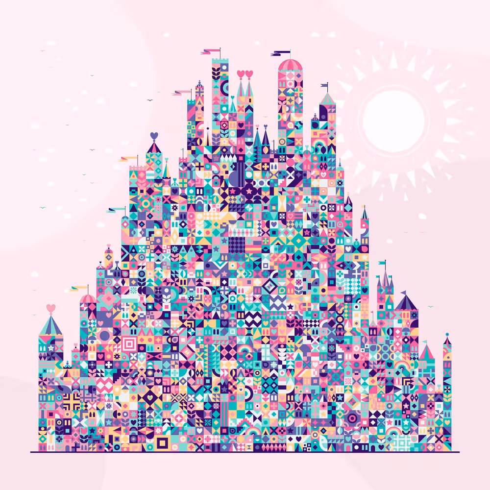 Patchwork Metropolis #2 | Tillaer