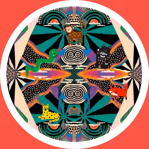 Ethereum Folk Art2: Pattern Art Rock