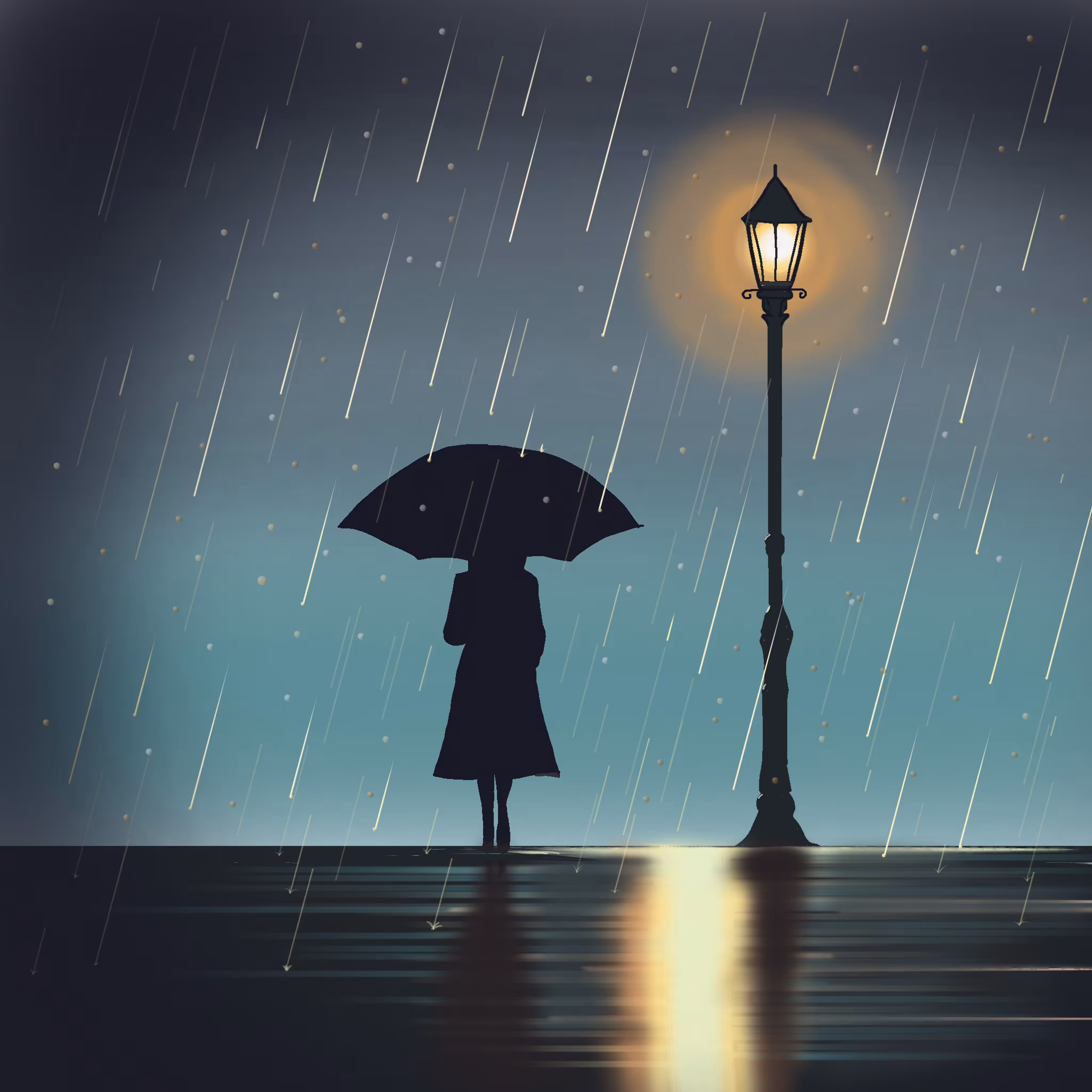The rain