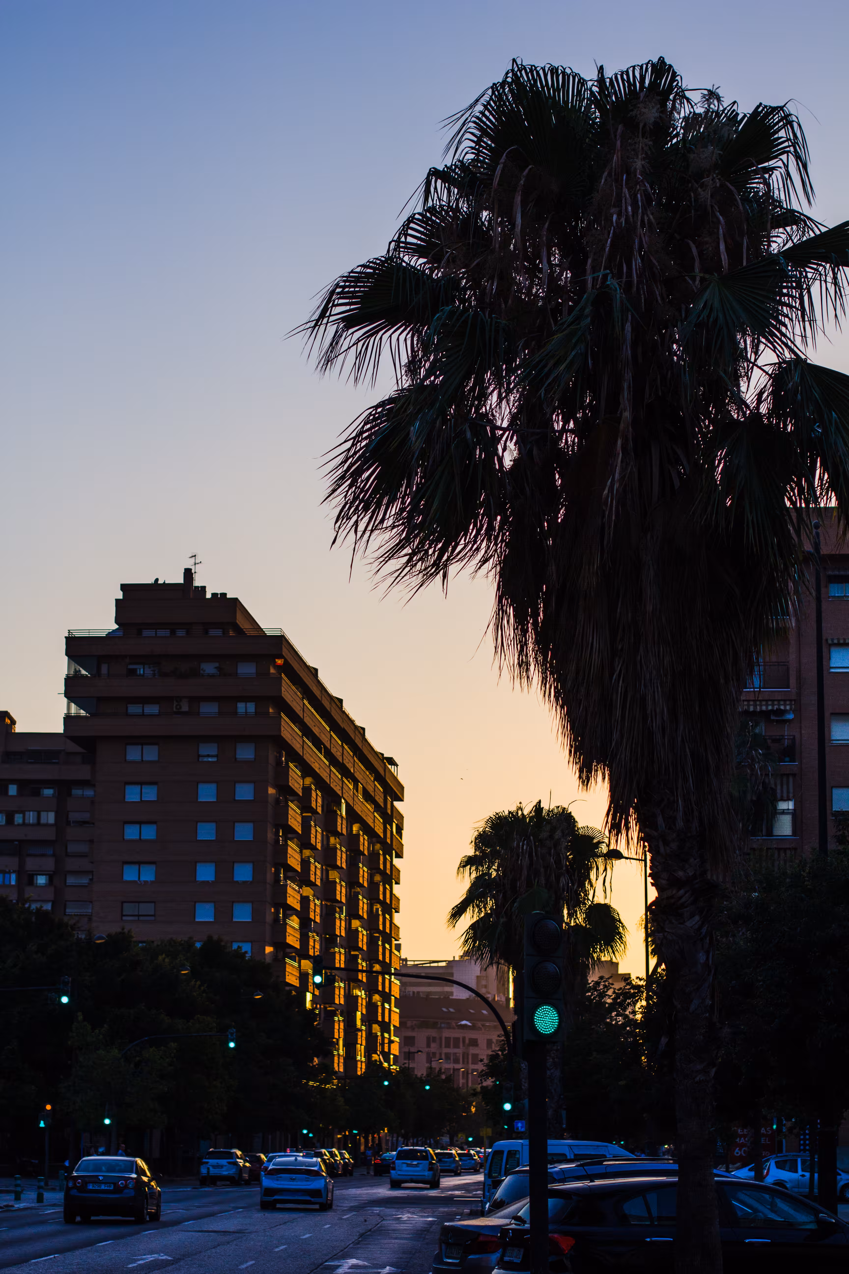 golden hour in valencia