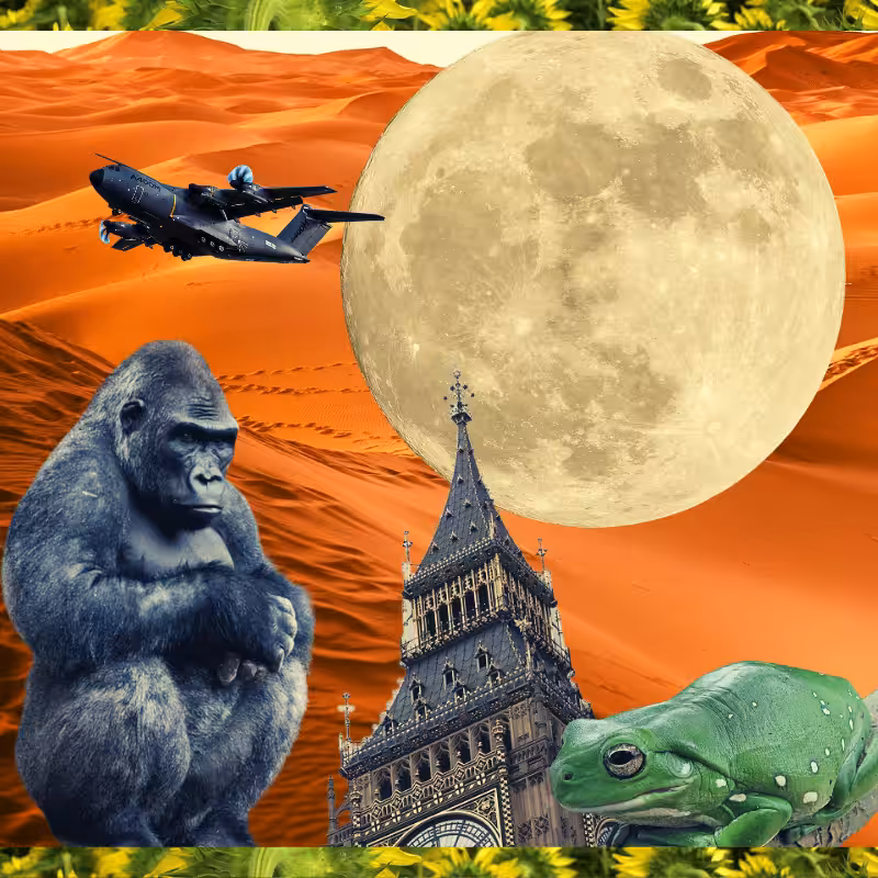 Banana & Pepe on mysterious trips #19