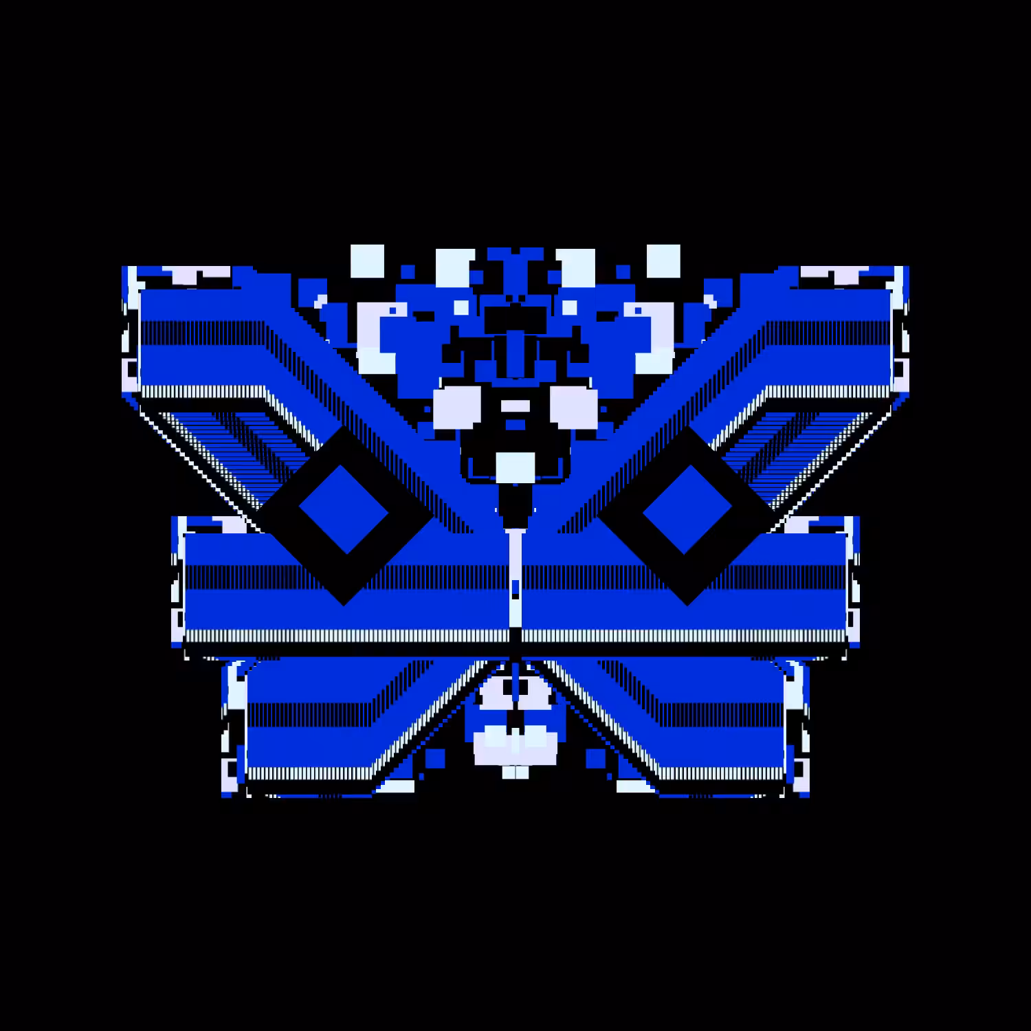 Glitchy Masks #9