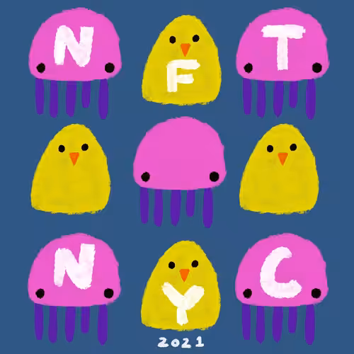 Adamtastic Loves You!: Fluffy Goodness - NFT NYC 2021!