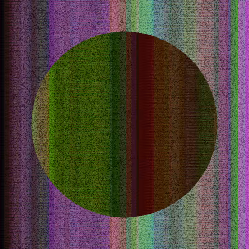 Columns & circle #6