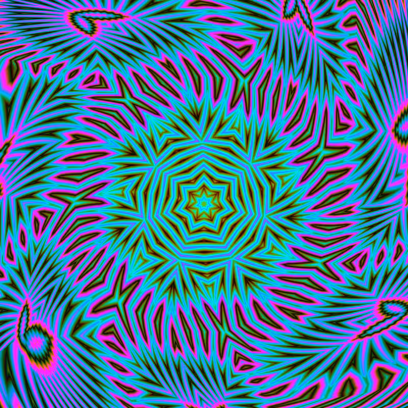Psilocybin vision #1 #2
