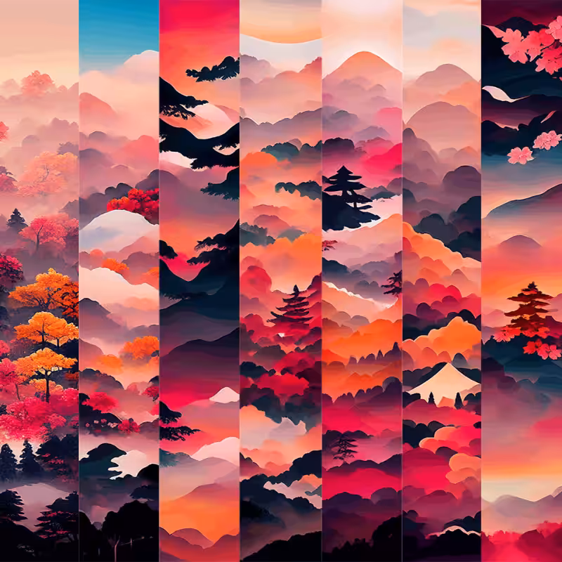 AI Japanese Autumn #10