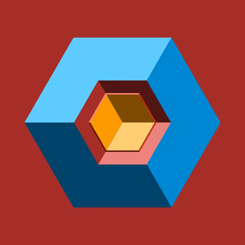 Hexagones - Art for Bots #52