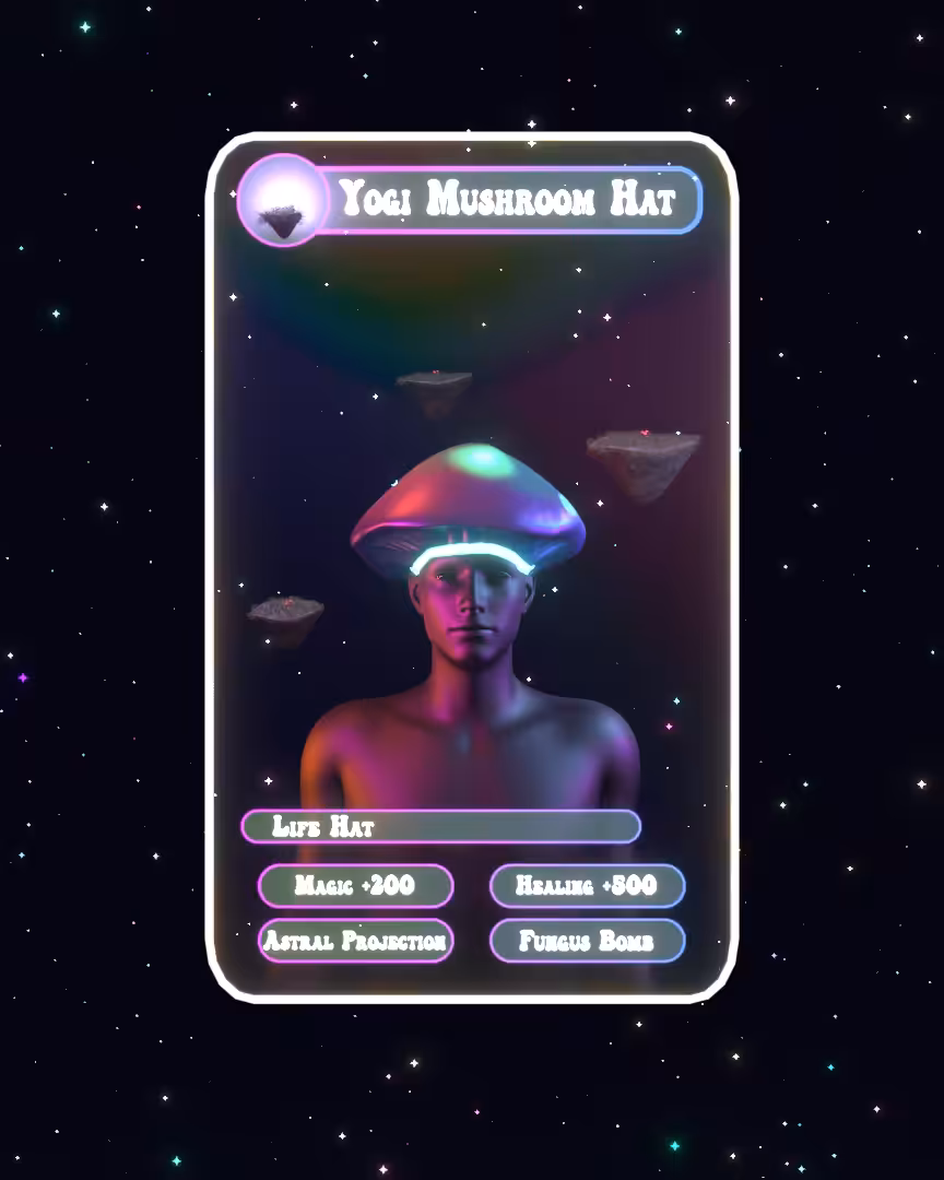 Yogi Mushroom Hat