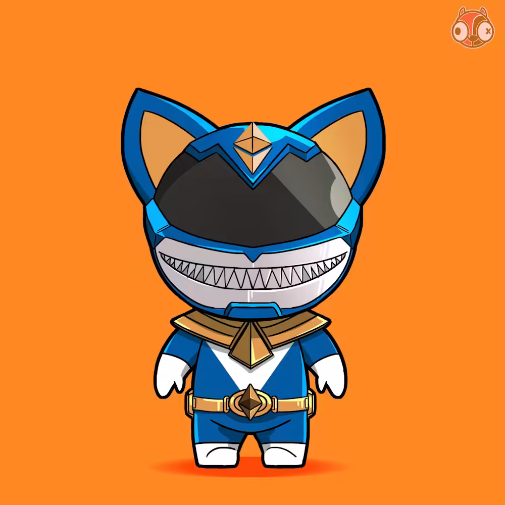 Bonkers Dog No.62 : Bonkers Ranger (Blue)