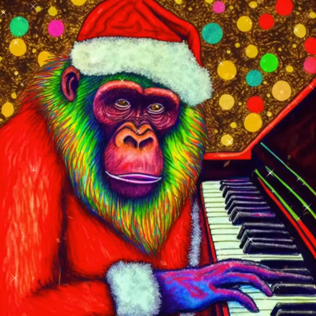 Ama Christmas Piano (Looney Ape #1)