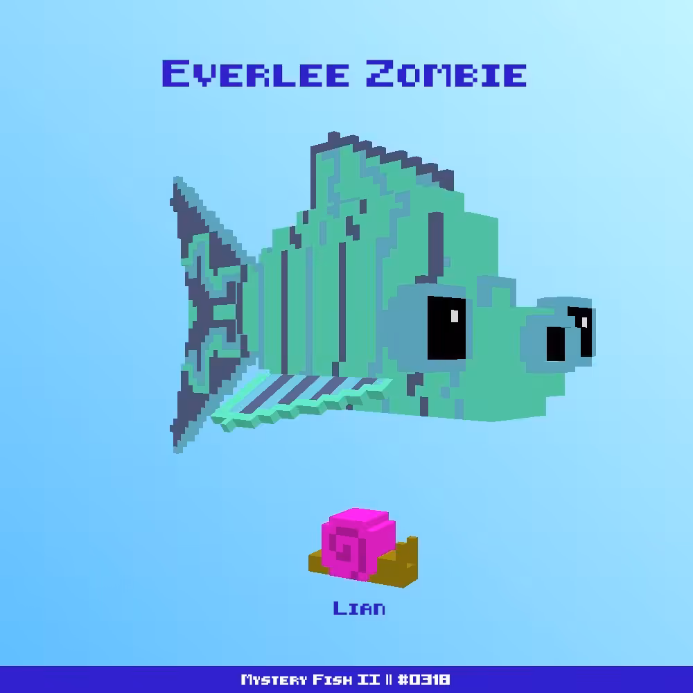 Everlee Zombie :: Mystery Fish 0318/1000