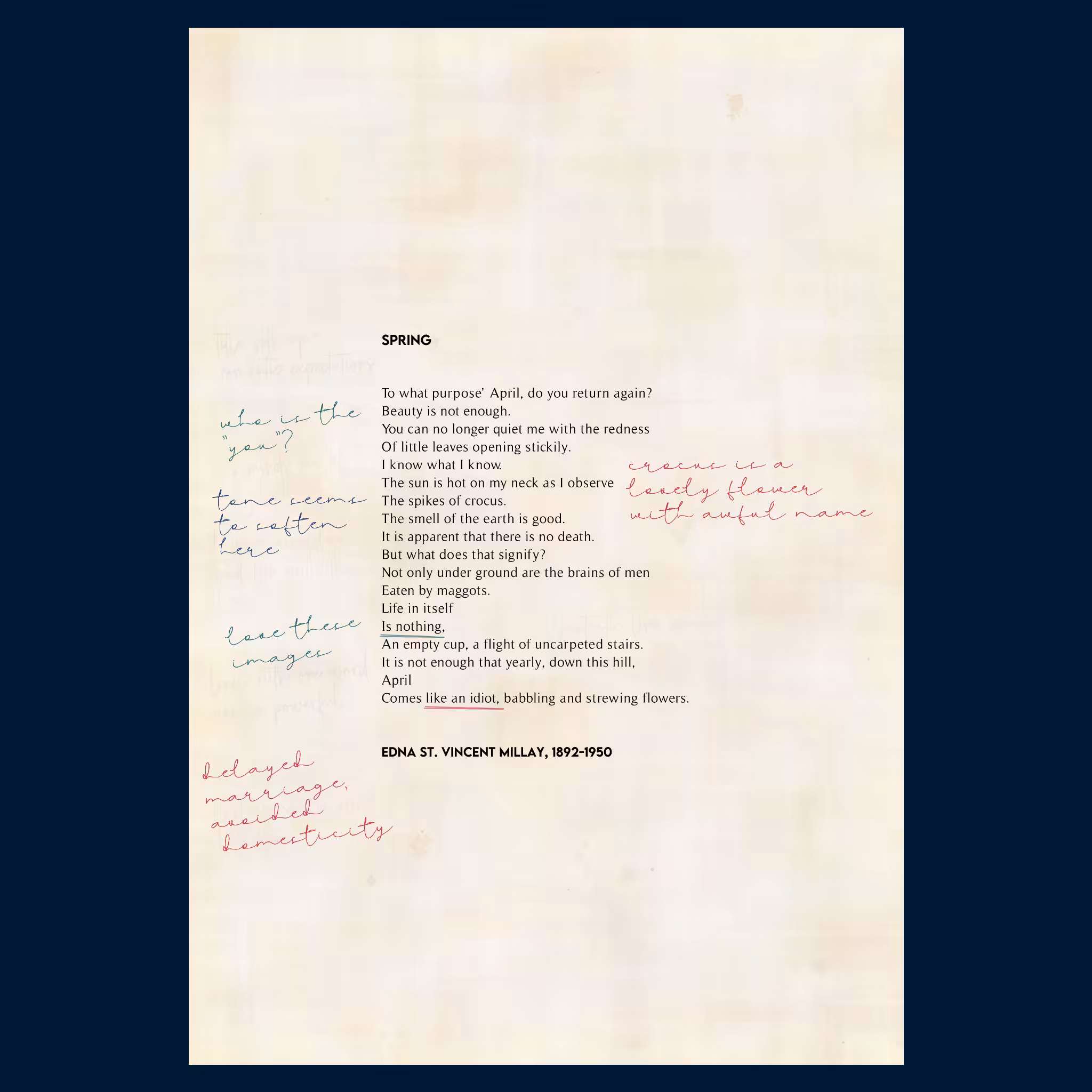 Poems in the Public Domain #128