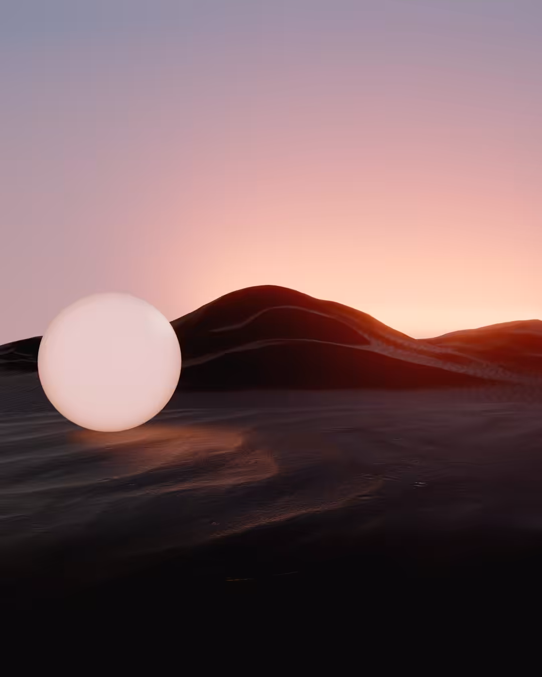 sunset is another place