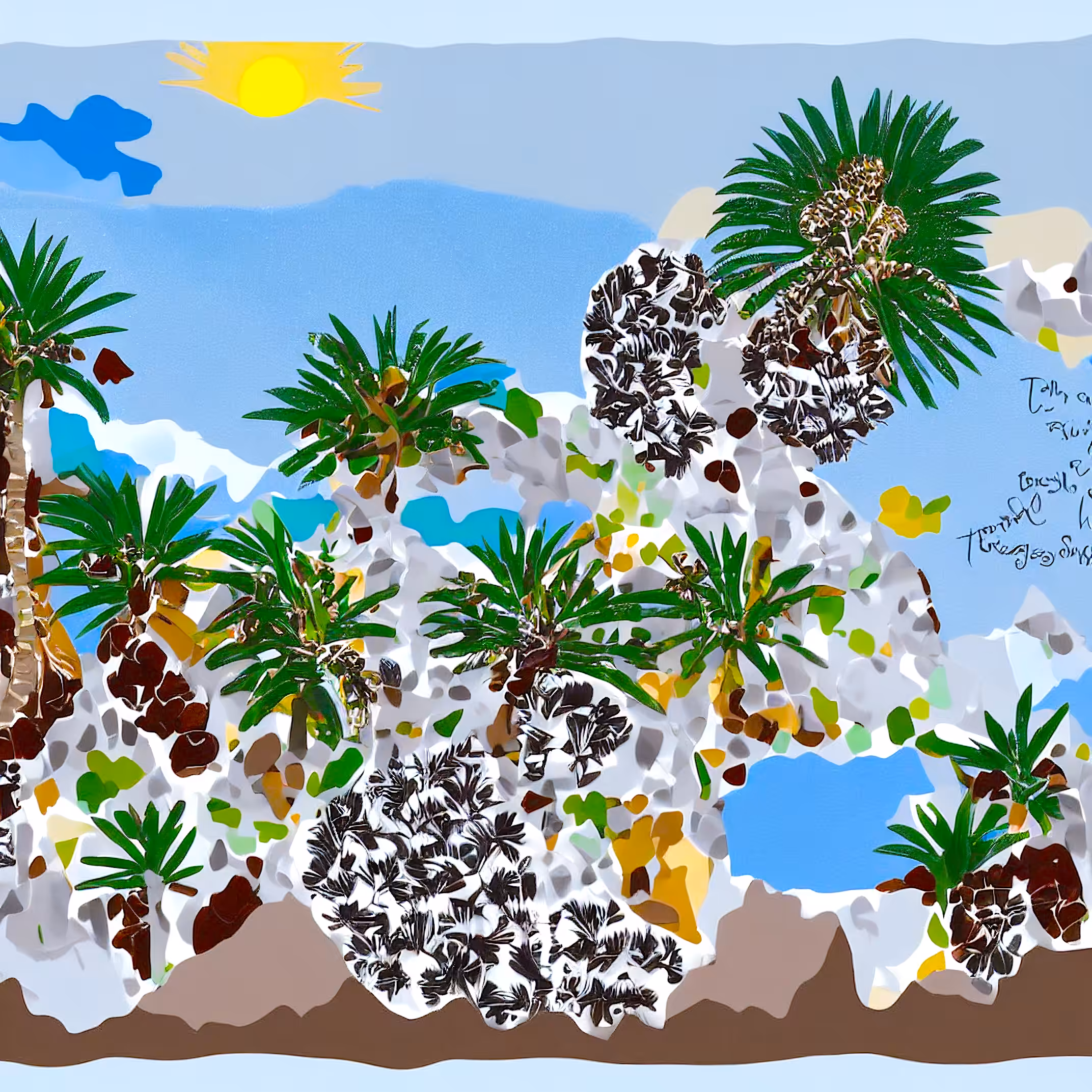 Above the Palm Trees