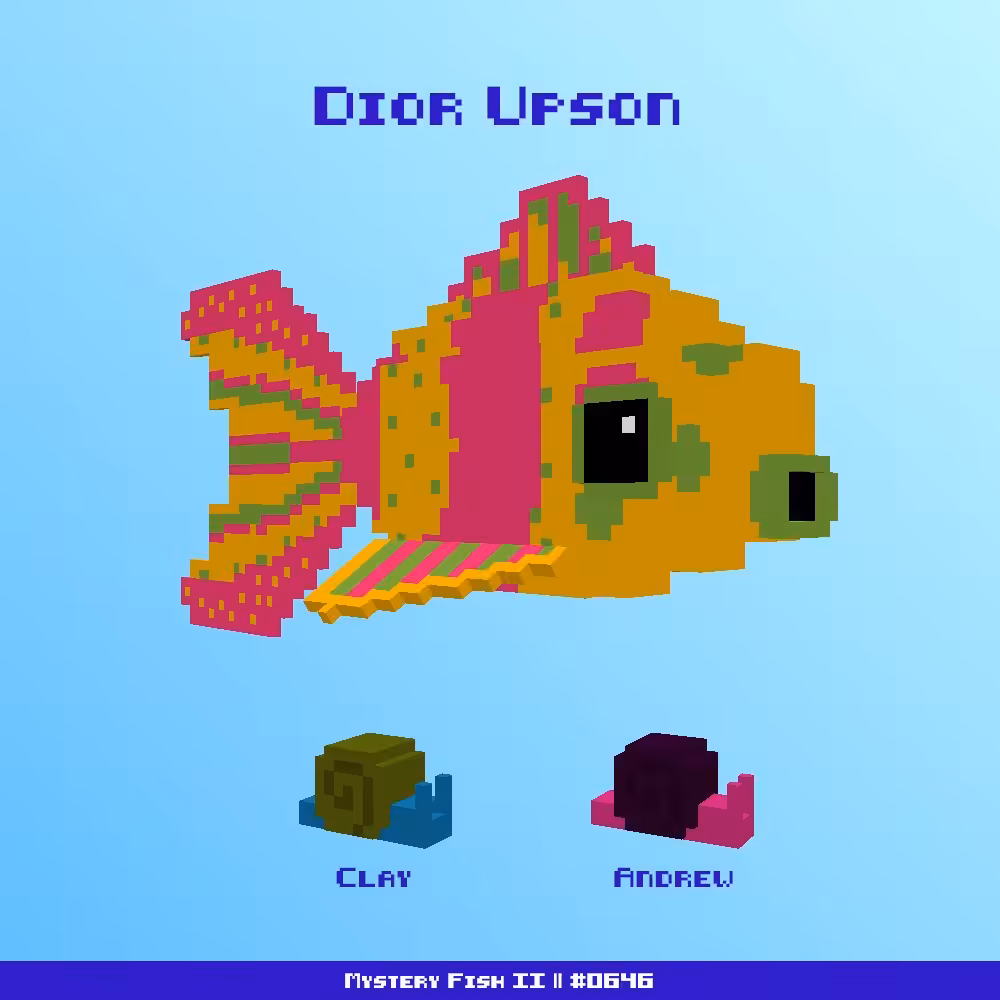 Dior Upson :: Mystery Fish 0646/1000