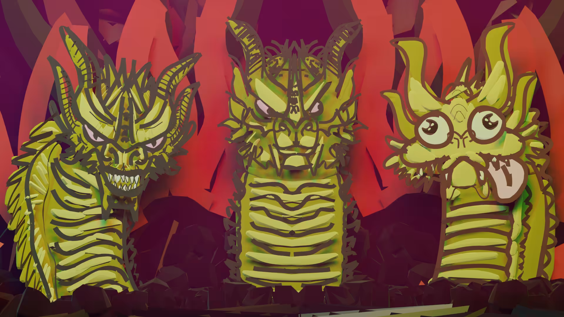 XCIX: Three Headed Dragon 